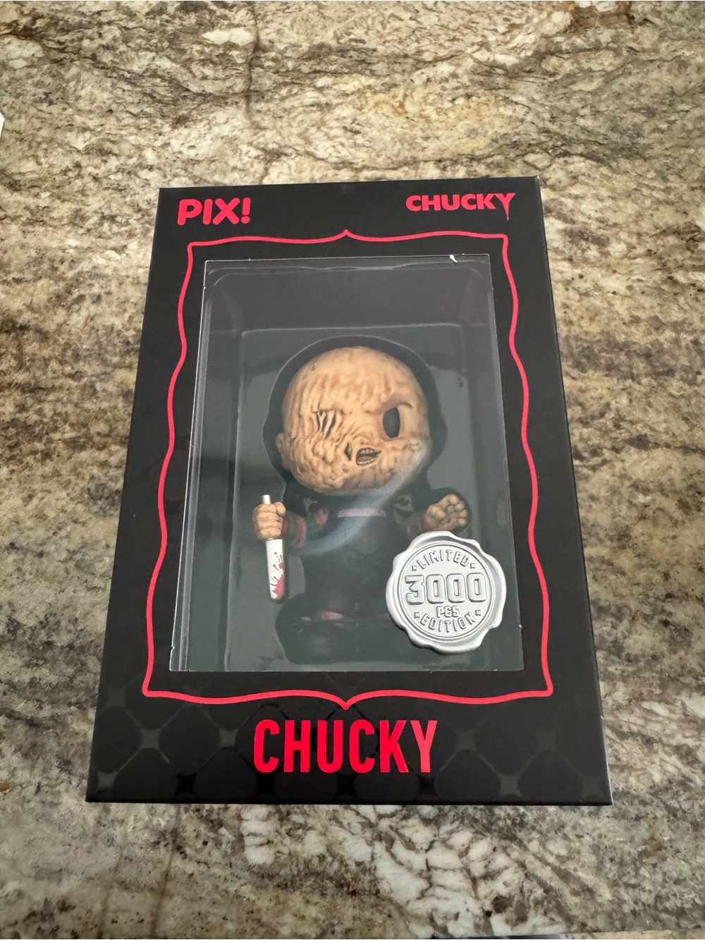Thrilljoy Pix! - Chucky burnt face hero